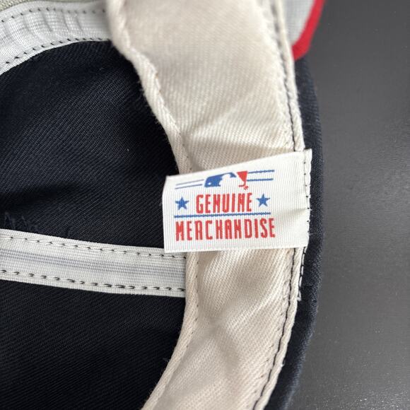 Cleveland Indians Vintage 90s New Era Logo Snapback Hat Official MLB USA Made - Picture 7 of 8